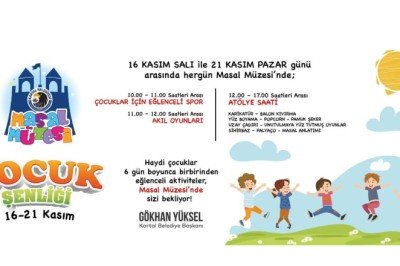Kartallı minikler ara tatilin tadını, ''Çocuk Şenliği'' ile çıkaracak