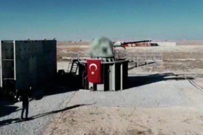 Deniz Topu'nda ilk test atışı tamam