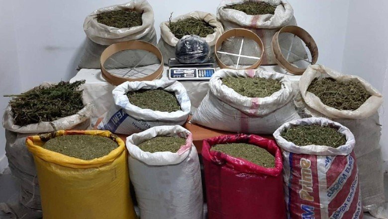 Elazığ'da 211 kilogram esrar ele geçirildi