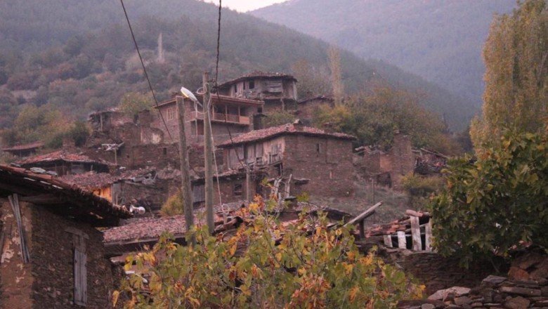 Hayalet Köyünde korku filmi çekiliyor