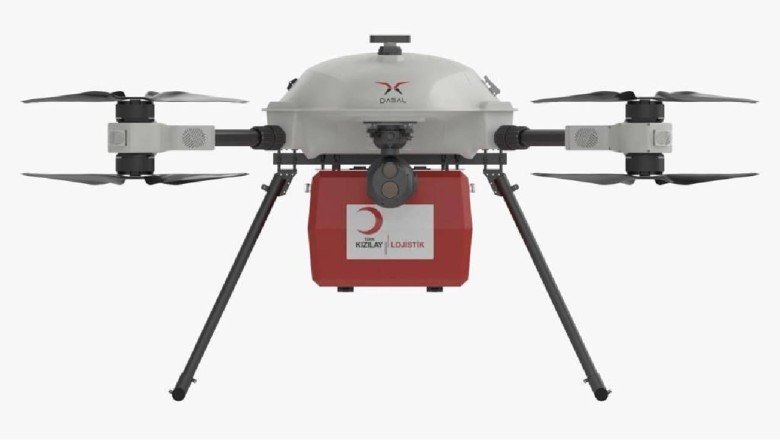 Türk Kızılay Lojistik İHA'larla taşıma yapacak