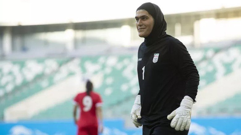 Dünyanın konuştuğu İranlı kaleci: Tek suçum güzel olmamak