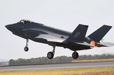 F-35 jeti Akdeniz'e düştü
