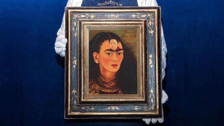 Kahlo'nun Diego ve Ben isimli eseri 34,9 milyon dolara satıldı