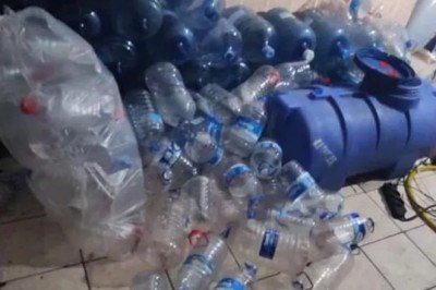 Sirke fabrikasına baskın: Tonlarca şarap ele geçirildi