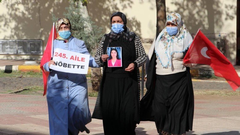 Bir aile daha evlat nöbetinde