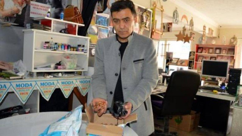 Fotoğraf makinesi siparişi verdi, fındık ve bozuk el kamerası geldi