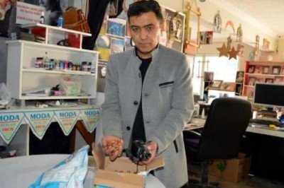 Fotoğraf makinesi siparişi verdi, fındık ve bozuk el kamerası geldi