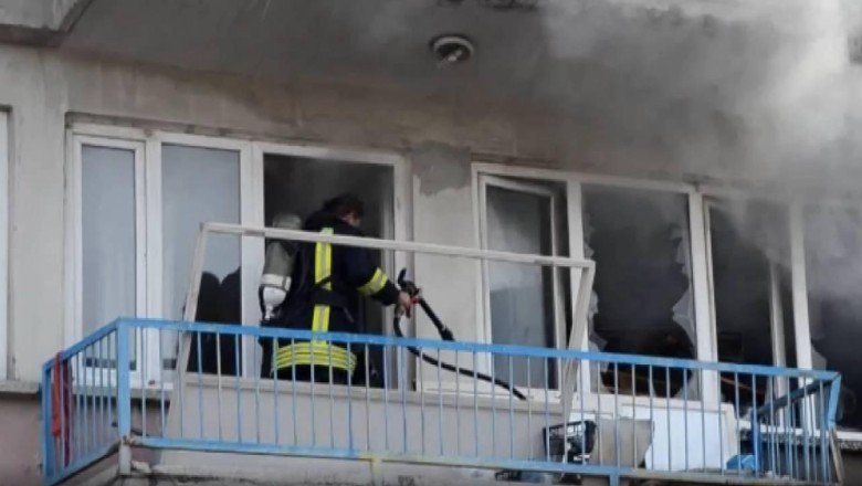 Manisada korkutan yangın