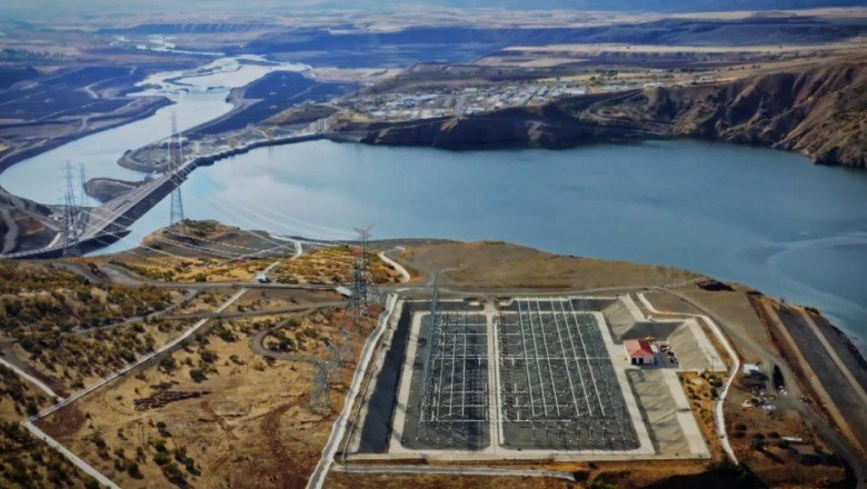 Türkiye'nin ilk, Avrupa'nın en büyük hibrit enerji santrali