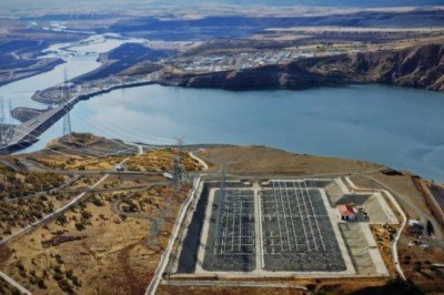 Türkiye'nin ilk, Avrupa'nın en büyük hibrit enerji santrali