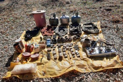 Tuncelide teröristlerin kullandığı 8 mağara imha edildi