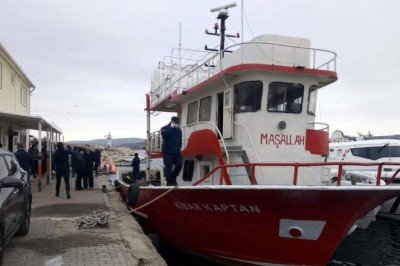 195 düzensiz göçmenin yakalandığı balıkçı teknesi çalıntı çıktı