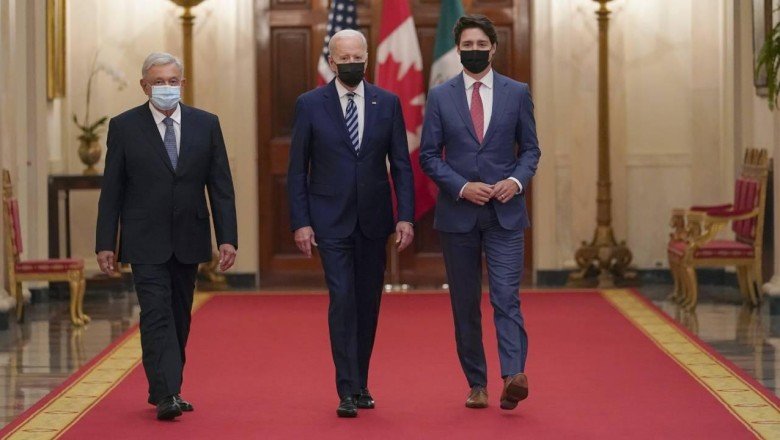 ABD, Kanada ve Meksika liderleri bir araya geldi