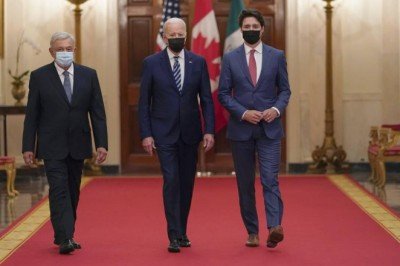 ABD, Kanada ve Meksika liderleri bir araya geldi