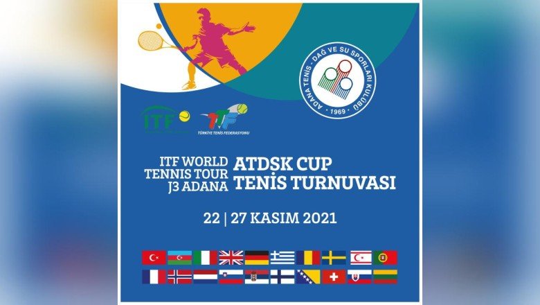 Adana'da uluslararası tenis turnuvası düzenlenecek