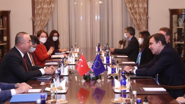 Bakan Çavuşoğlu, AB Komisyonu Başkan Yardımcısı ile görüştü