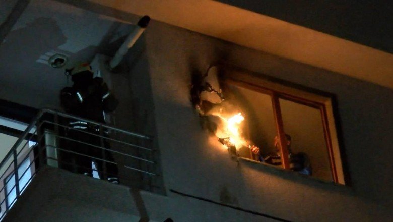 Pendik'te bir kişi evini yakmaya çalıştı