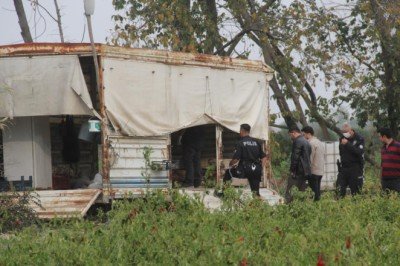 Tarla bekçisi kulübesinde ölü bulundu