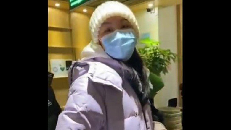 Çin medyası tenisçi Peng'in görüntülerini paylaştı