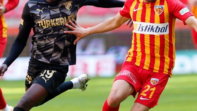 Göztepe Kayserispor'la karşılaşacak