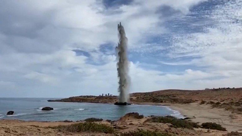 2. Dünya Savaşından kalan "Demirli Kontak Mayın" su altında imha edildi