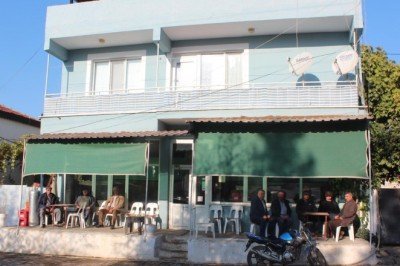 Derbi heyecanına kalbi dayanmadı