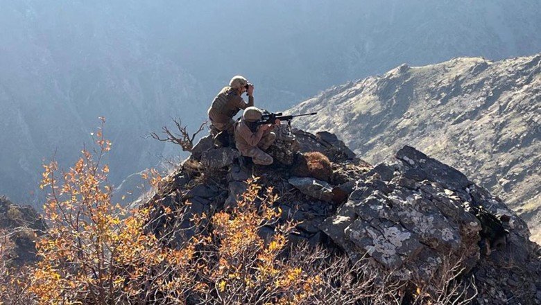 Eren Kış7'de 3 terörist etkisiz hale getirildi