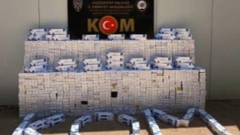 Gaziantep'te kaçakçılık operasyonu: 57 gözaltı