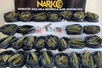 Gaziantep'teki uyuşturucu operasyonunda 27 tutuklama