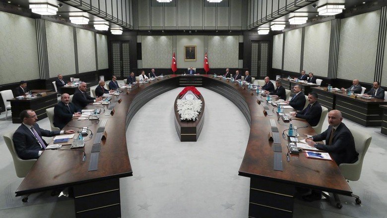 Kabine toplantısı başladı