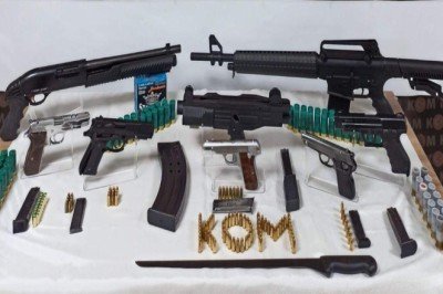 Sakarya'da çok sayıda silah ele geçirildi