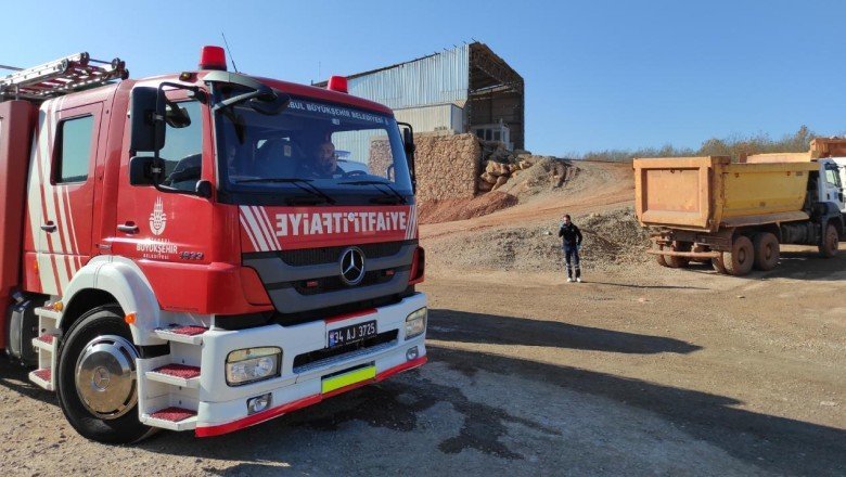 Şile'de taş kırma makinesine düşen işçi hayatını kaybetti