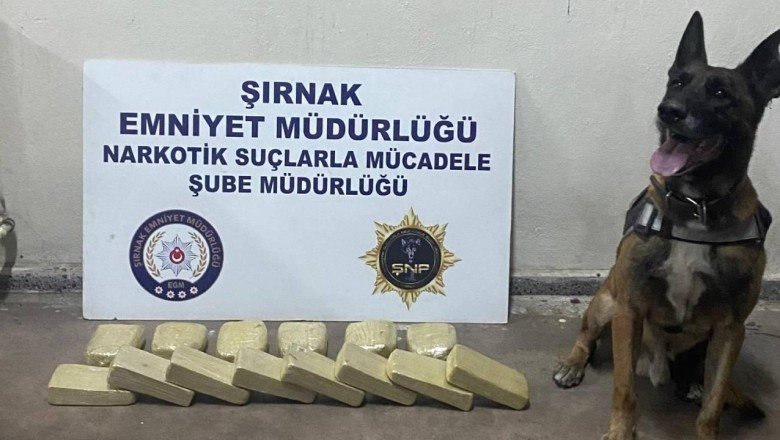 Şırnak'ta uyuşturucu ve kaçakçılık operasyonu