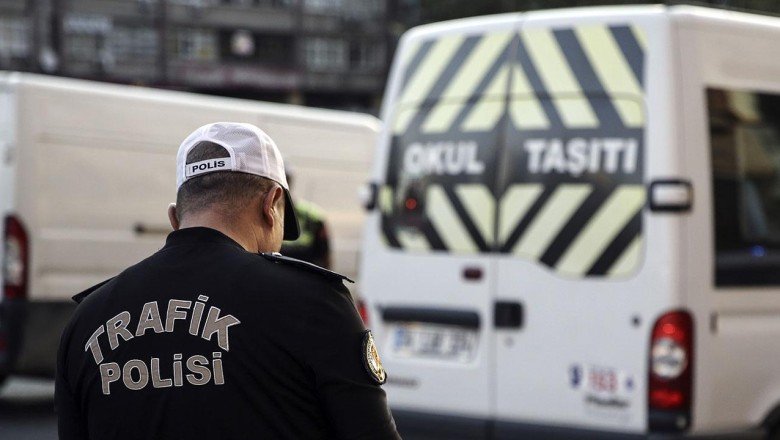 532 okul servis aracı trafikten men edildi