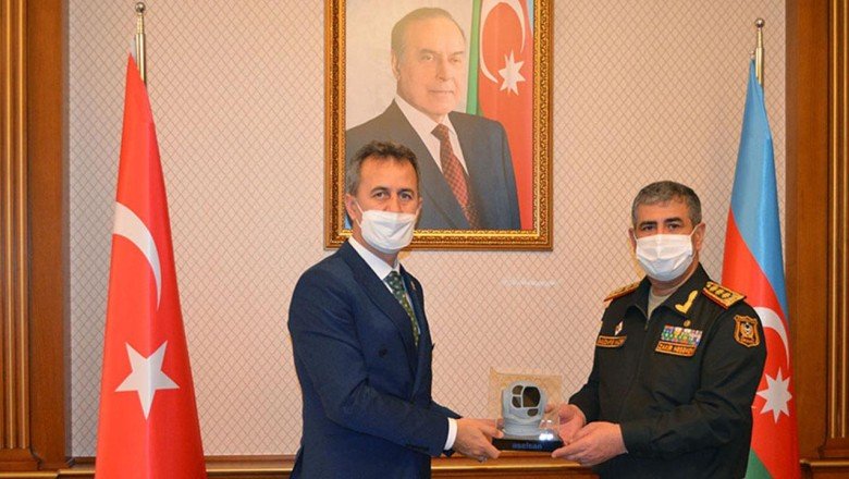 ASELSAN Genel Müdürü Görgün Azerbaycan'da