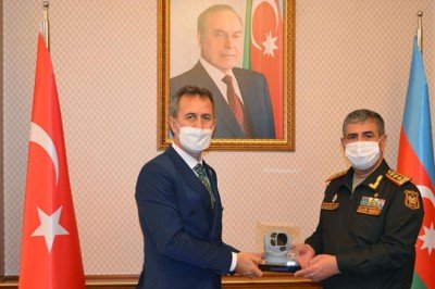 ASELSAN Genel Müdürü Görgün Azerbaycan'da