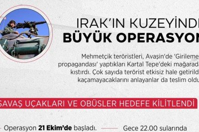 Irak'ın kuzeyinde büyük operasyon: Detaylar ilk kez TRT Haber'de