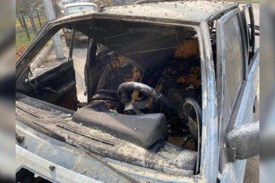 LPG'li araç patladı, sürücüsü yaralandı