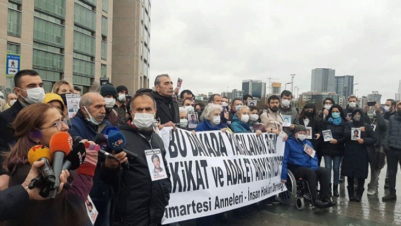 Cumartesi Anneleri yargılanıyor: "Kontgerilla şefleri, işkenceciler değil biz yargılanıyoruz"