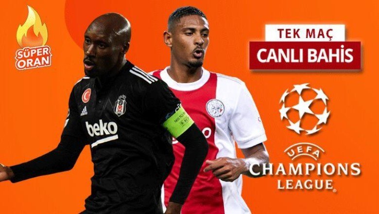 En yüksek "Beşiktaş kazanır" iddaa oranı burada! Ajax'ta 2 önemli eksik var...