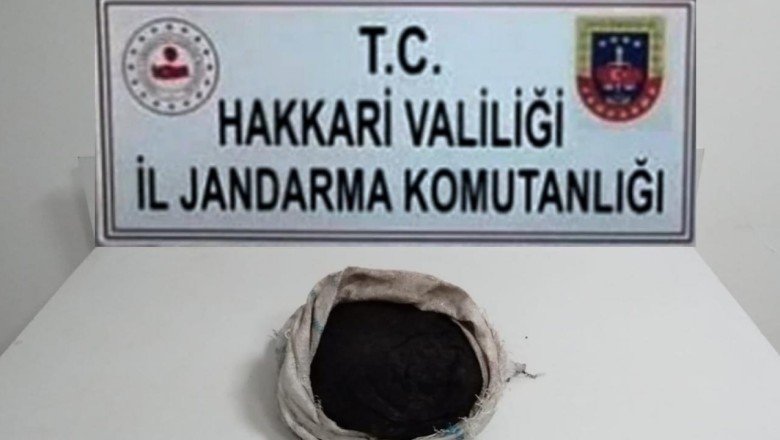 Hakkari'de 14 kilogram eroin ele geçirildi