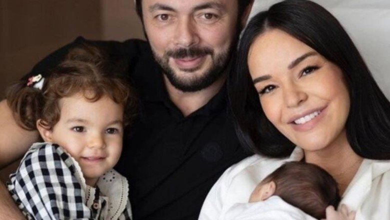İkinci kez anne olan Bengü çocuklarıyla poz verdi: Kaygımı geride bıraktım
