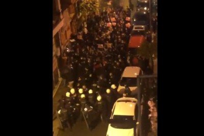 İstanbul'daki hayat pahalılığı protestosuna polis müdahalesi