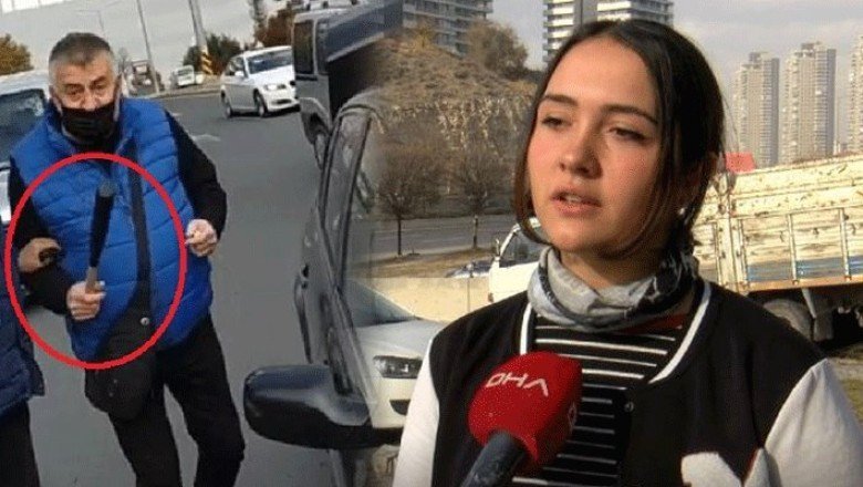 Kadın motokuryeye beyzbol sopalı saldırı girişimi