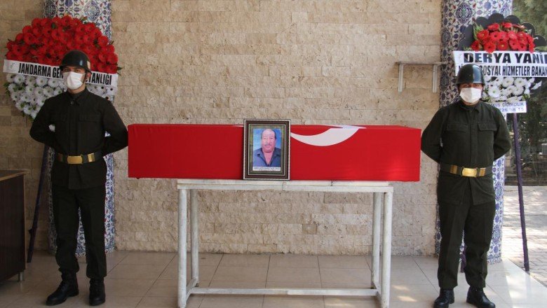 Kıbrıs gazisi Cingöz, Hatay'da son yolculuğuna uğurlandı