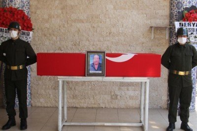 Kıbrıs gazisi Cingöz, Hatay'da son yolculuğuna uğurlandı