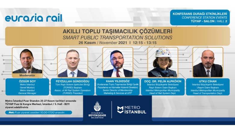 Metro İstanbul Eurasia Rail’de