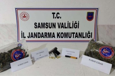Samsun'da uyuşturucu operasyonunda yakalanan şüphelilerden biri tutuklandı