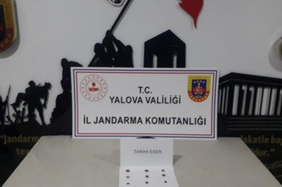 Yalova'da üzerinde tarihi eser bulunan bir kişi gözaltına alındı